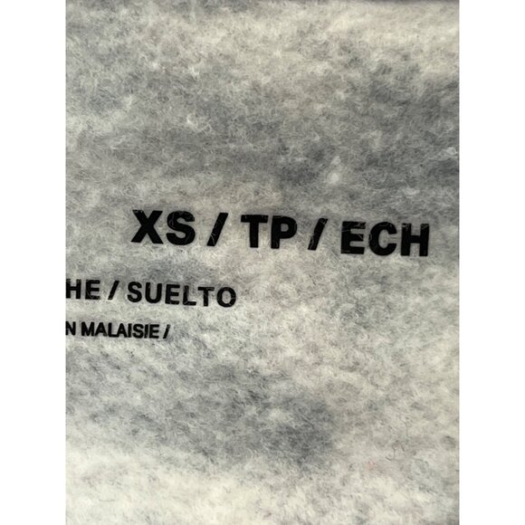 Women's Under Armour Rival Fleece Oversized Printed Sweatshirt Size XS Purple - Picture 6 of 7